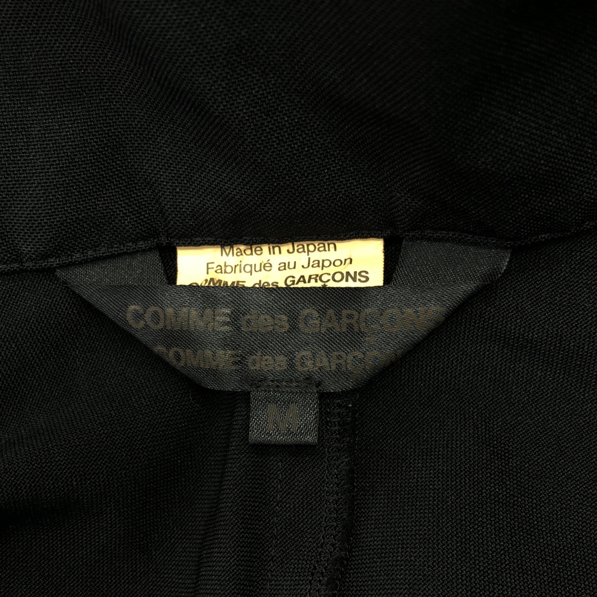 COMME des GARCONS COMME des GARCONS / コムコム ポリエステル 製品加工 フック式スリット ポケット付き ワンピース