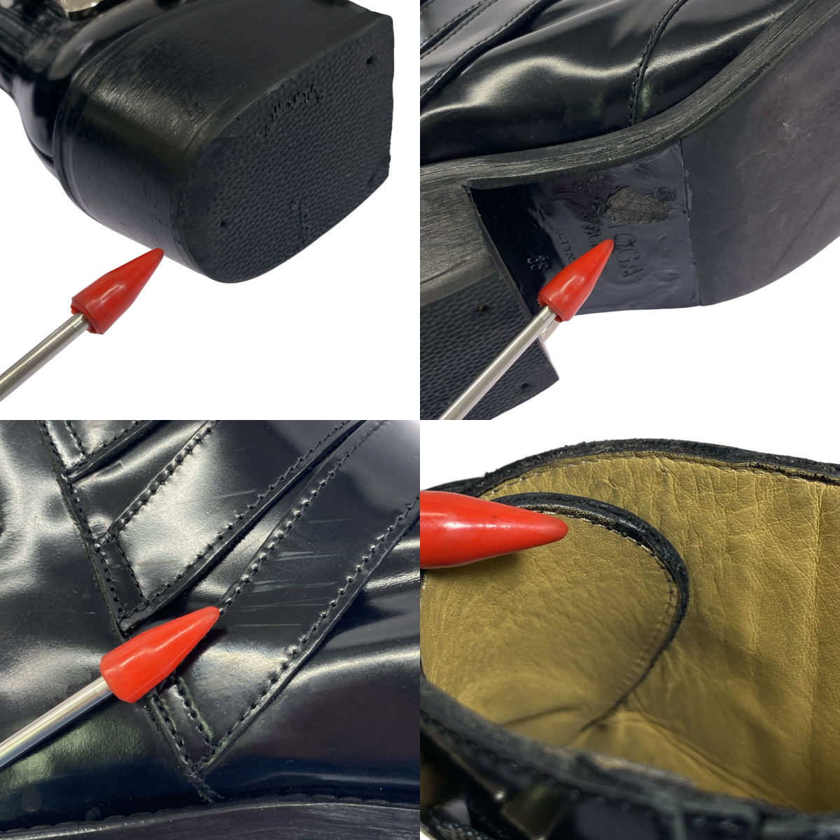 TOGA PULLA / トーガプルラ フォーメタル カウボーイブーツ