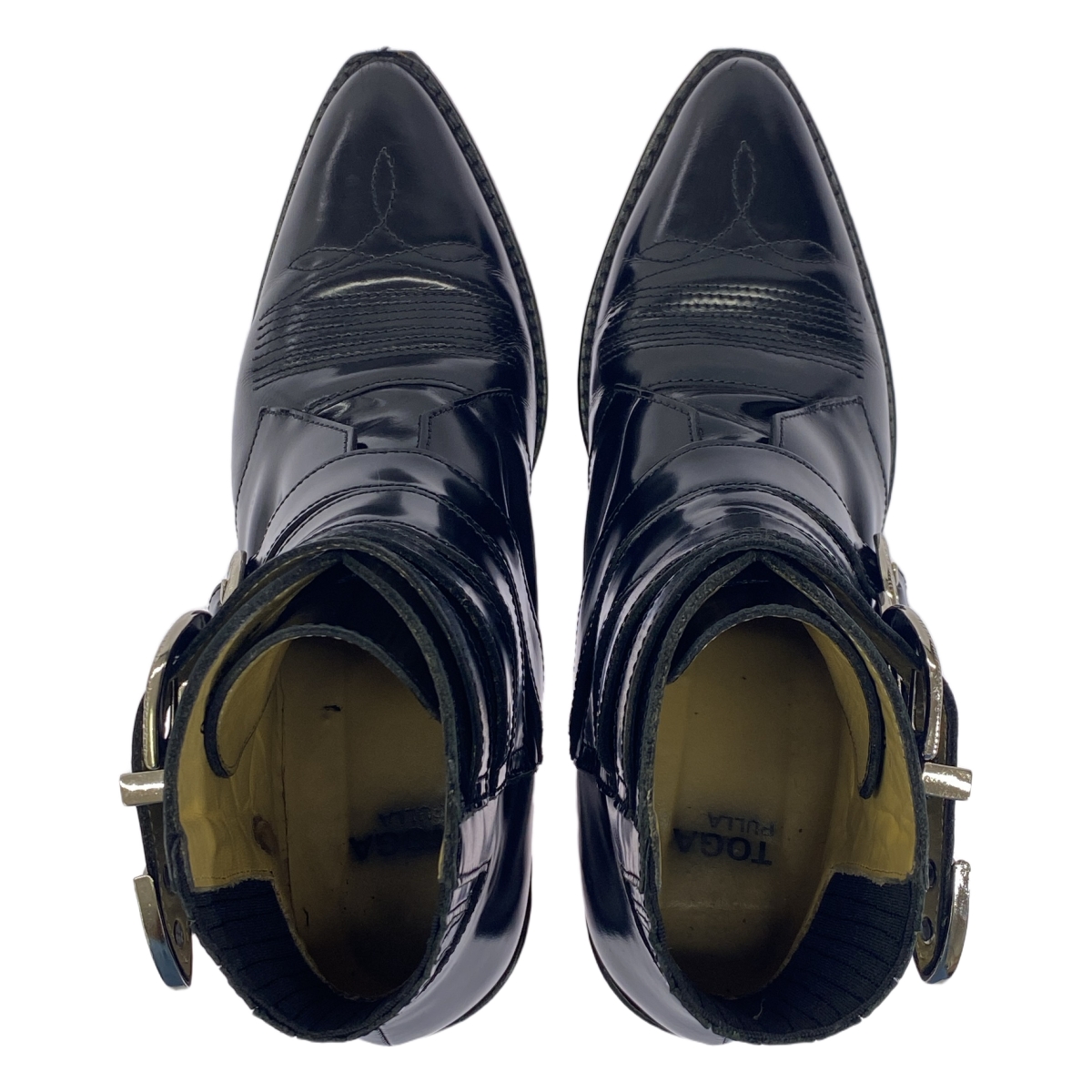 TOGA PULLA / トーガプルラ フォーメタル カウボーイブーツ