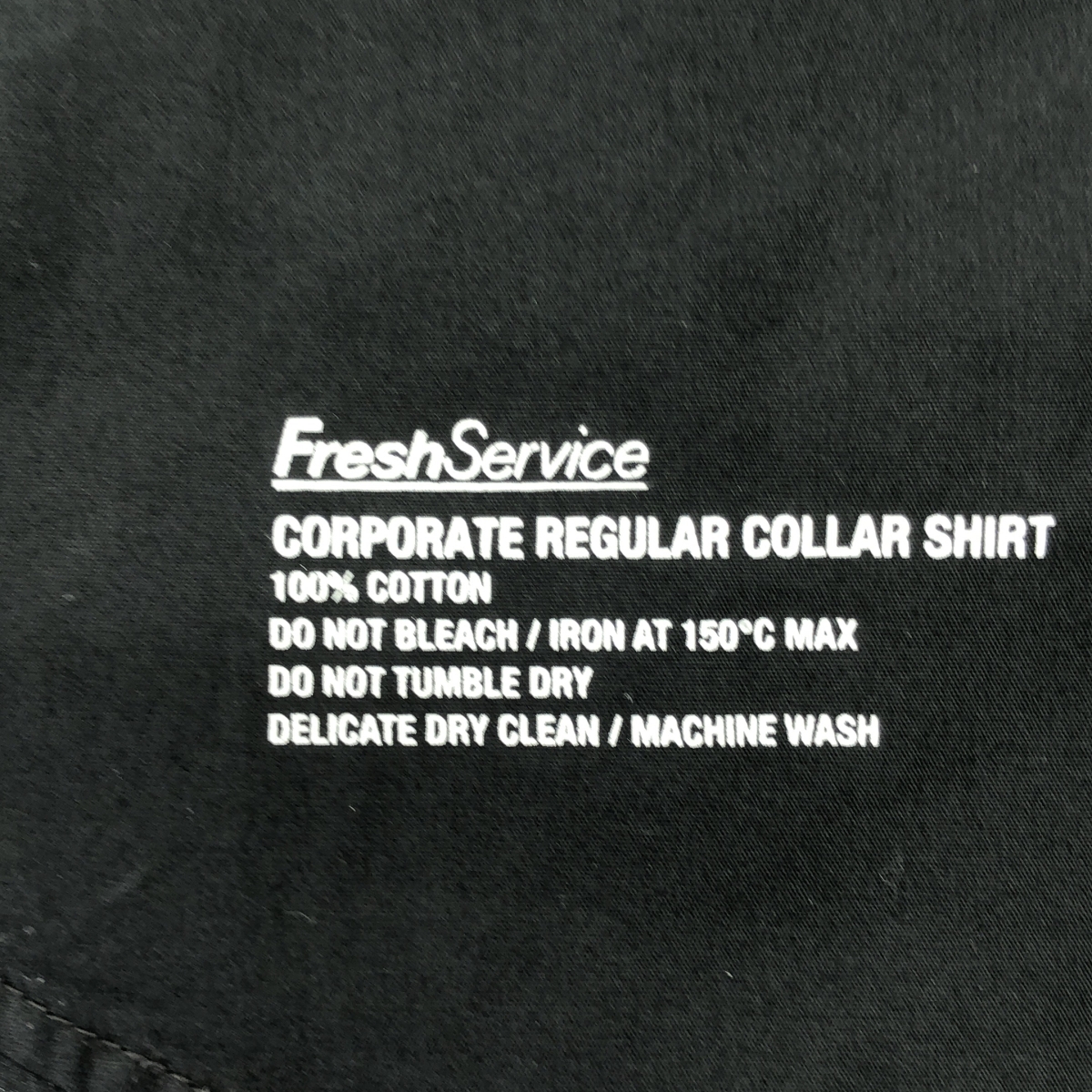 FreshService / フレッシュサービス CORPORATE REGULAR COLLAR SHIRT / ロゴ レギュラーカラー シャツ