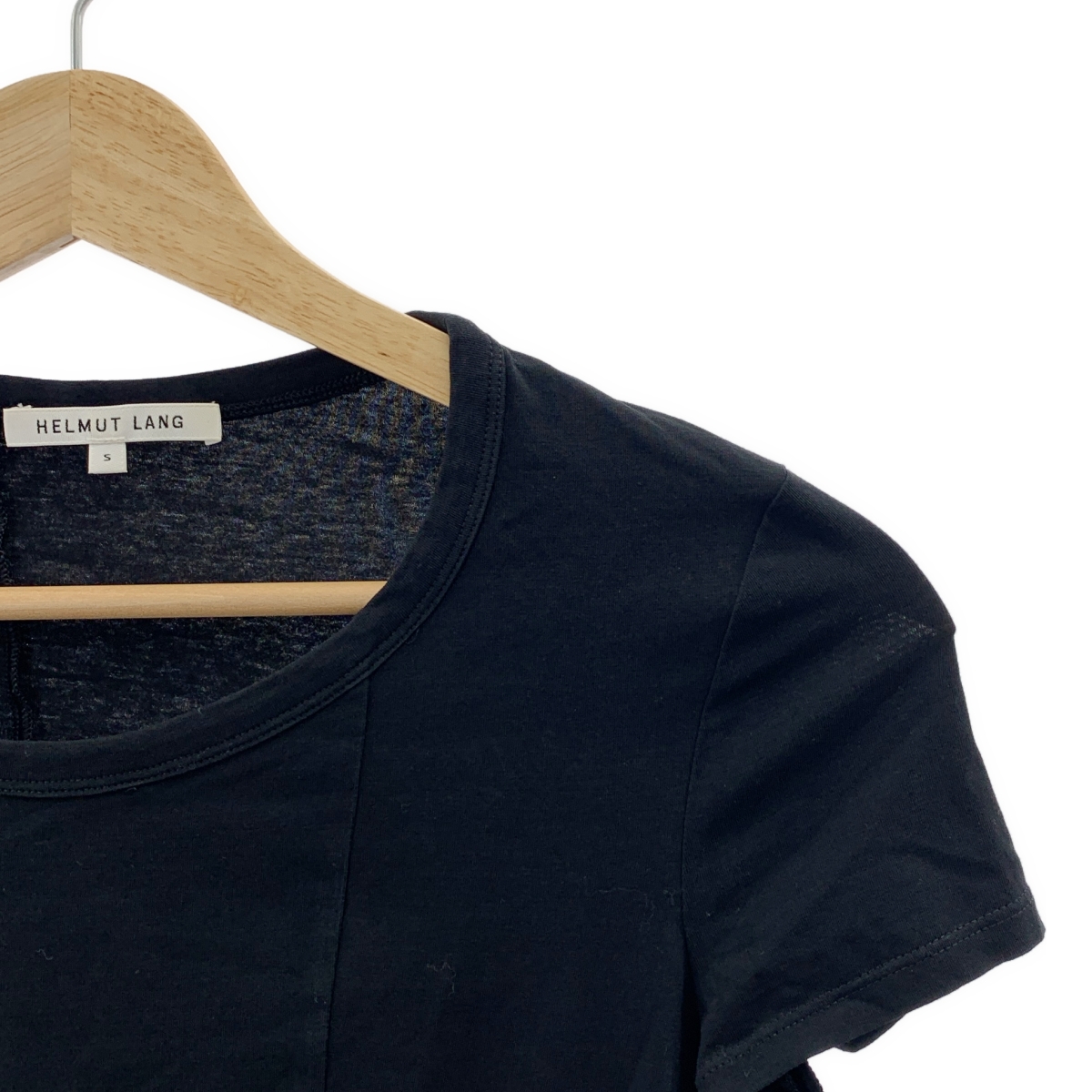HELMUT LANG / ヘルムートラング デザイン ストレッチ 半袖 Tシャツ
