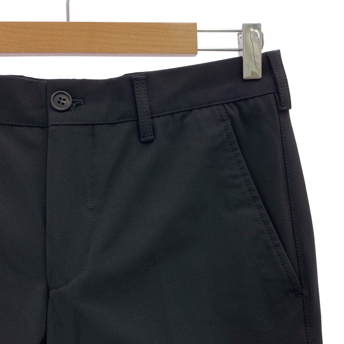 PRADA / プラダ センタープレス ポリエステル スラックス パンツ