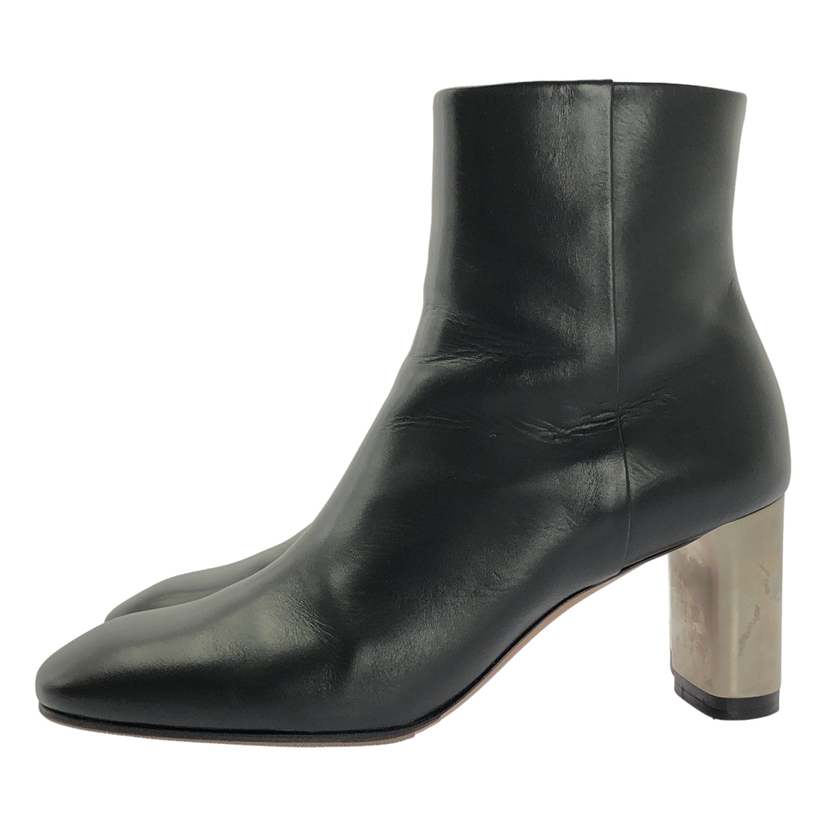 CELINE / セリーヌ フィービー期 BAMBAM バンバン メタルヒール レザー ショートブーツ