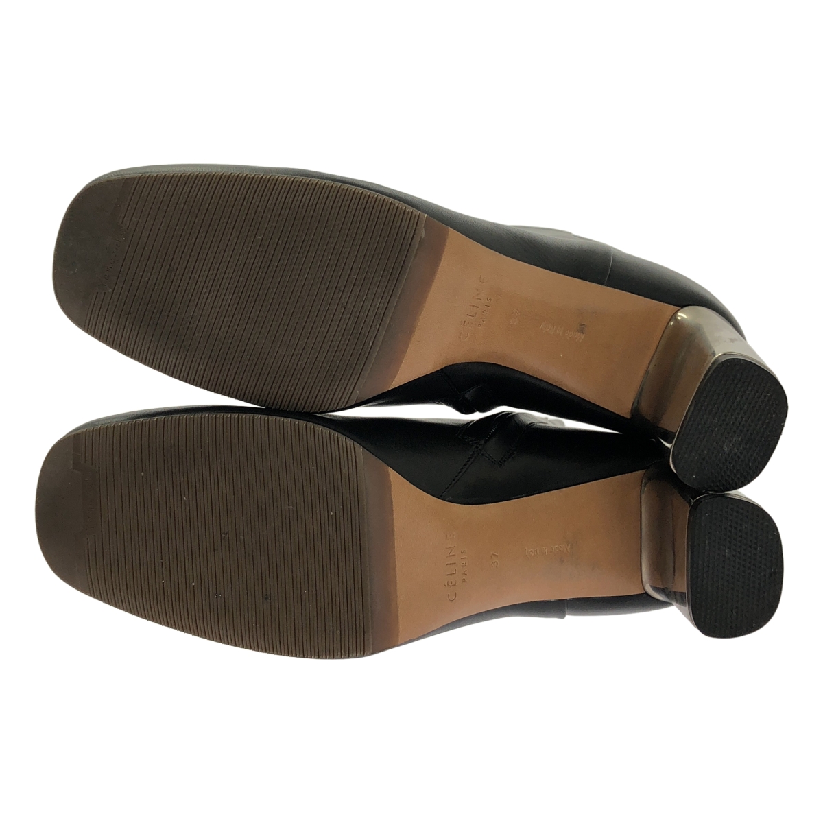 CELINE / セリーヌ フィービー期 BAMBAM バンバン メタルヒール レザー ショートブーツ