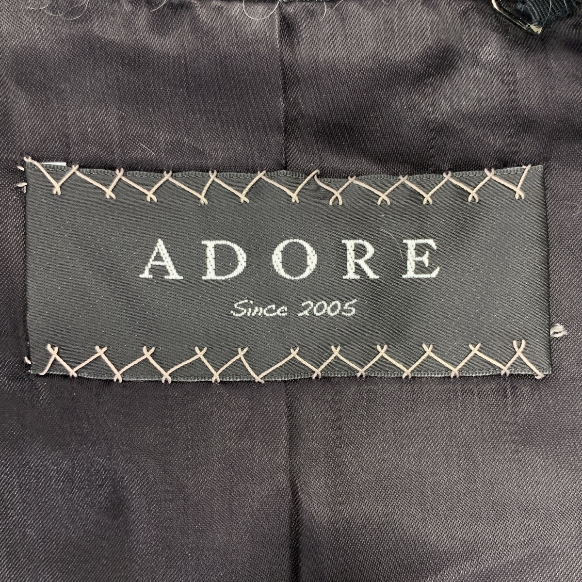 ADORE / アドーア シャギー ダブルブレスト チェスター コート