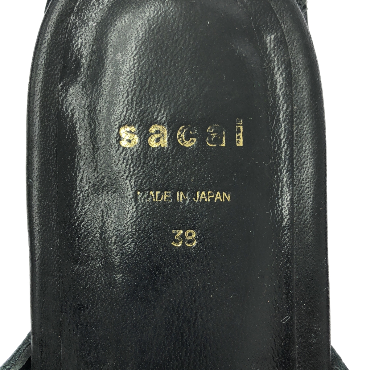 sacai / サカイ アンクルストラップ プラットフォーム サンダル