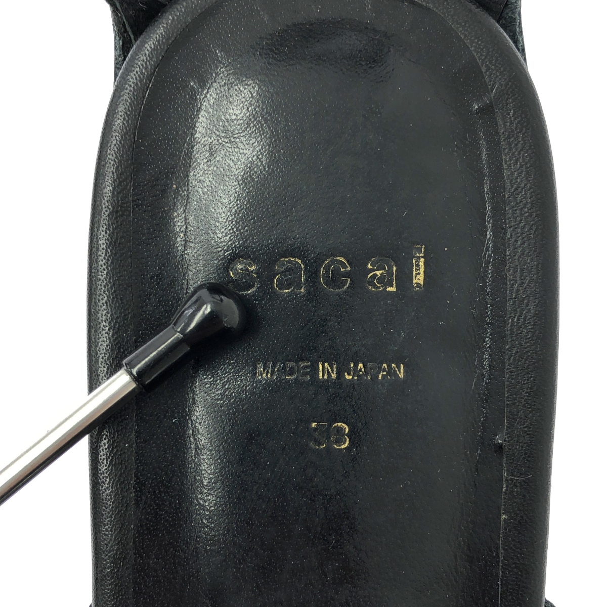 sacai / サカイ アンクルストラップ プラットフォーム サンダル