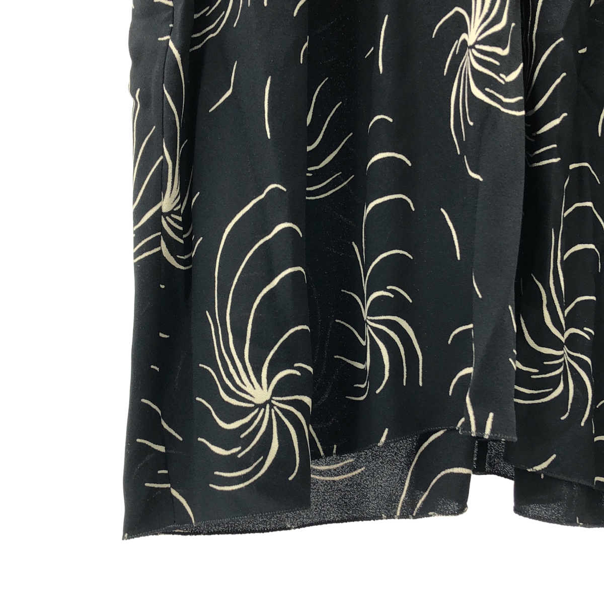 PRADA / プラダ 総柄プリント サブレ シャーリング ドレス ワンピース