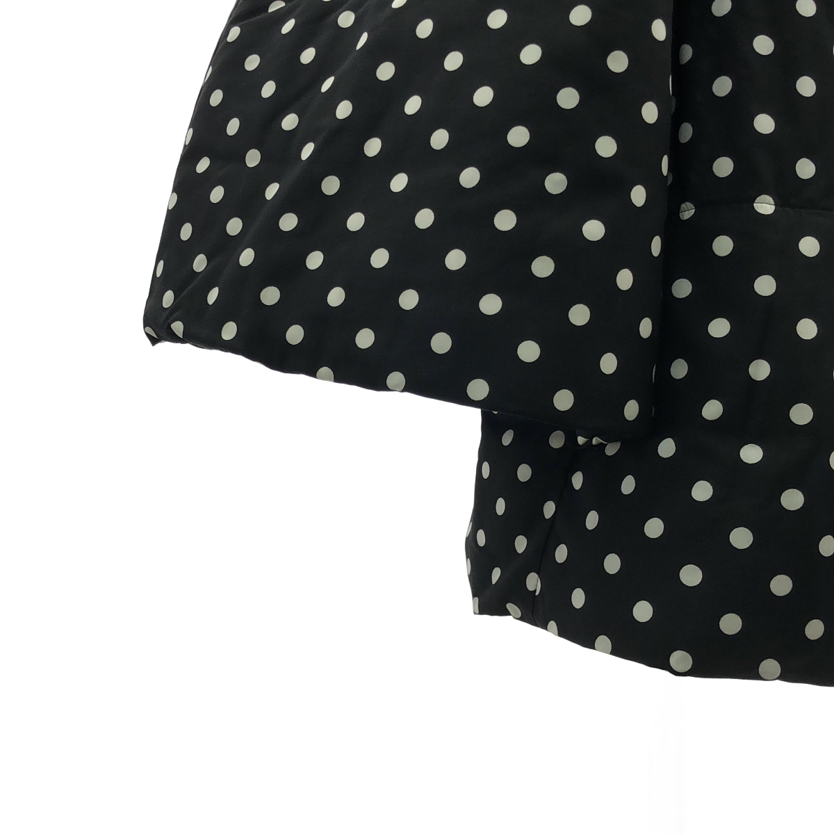 COMME des GARCONS / コムデギャルソン ポリエステル ドット 変形 ドローストリング ワイド パンツ