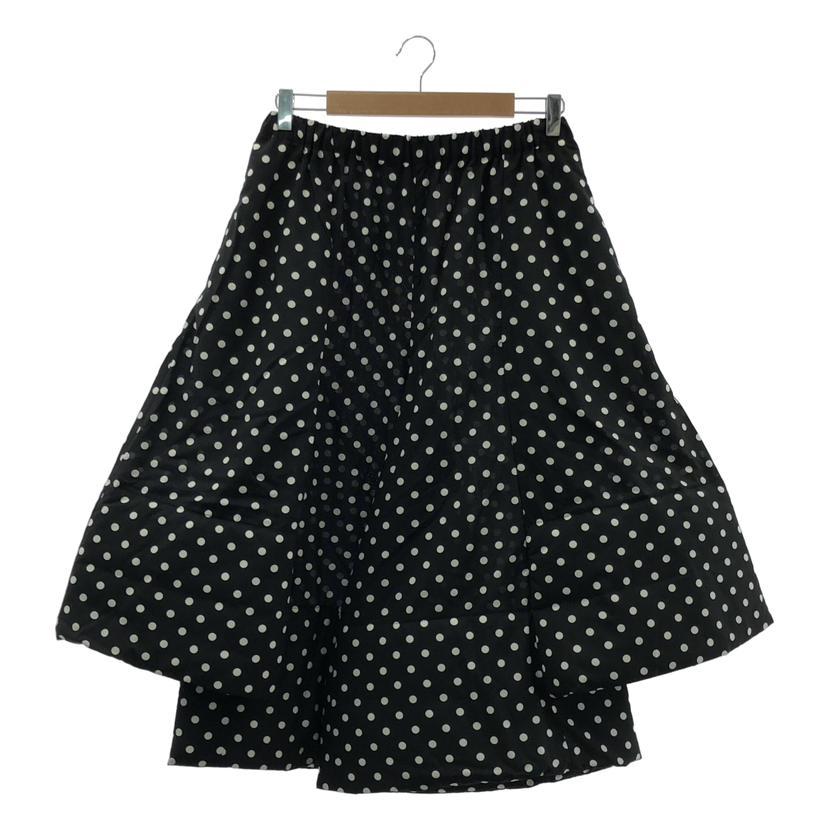 COMME des GARCONS / コムデギャルソン ポリエステル ドット 変形 ドローストリング ワイド パンツ