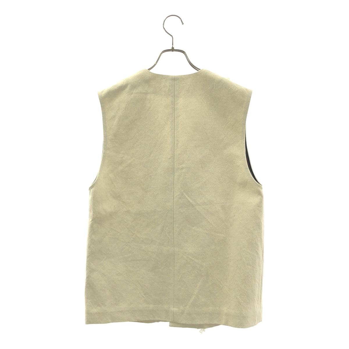 GALERIE VIE / ギャルリーヴィー コットンリネン キャンバス フリンジ ベスト