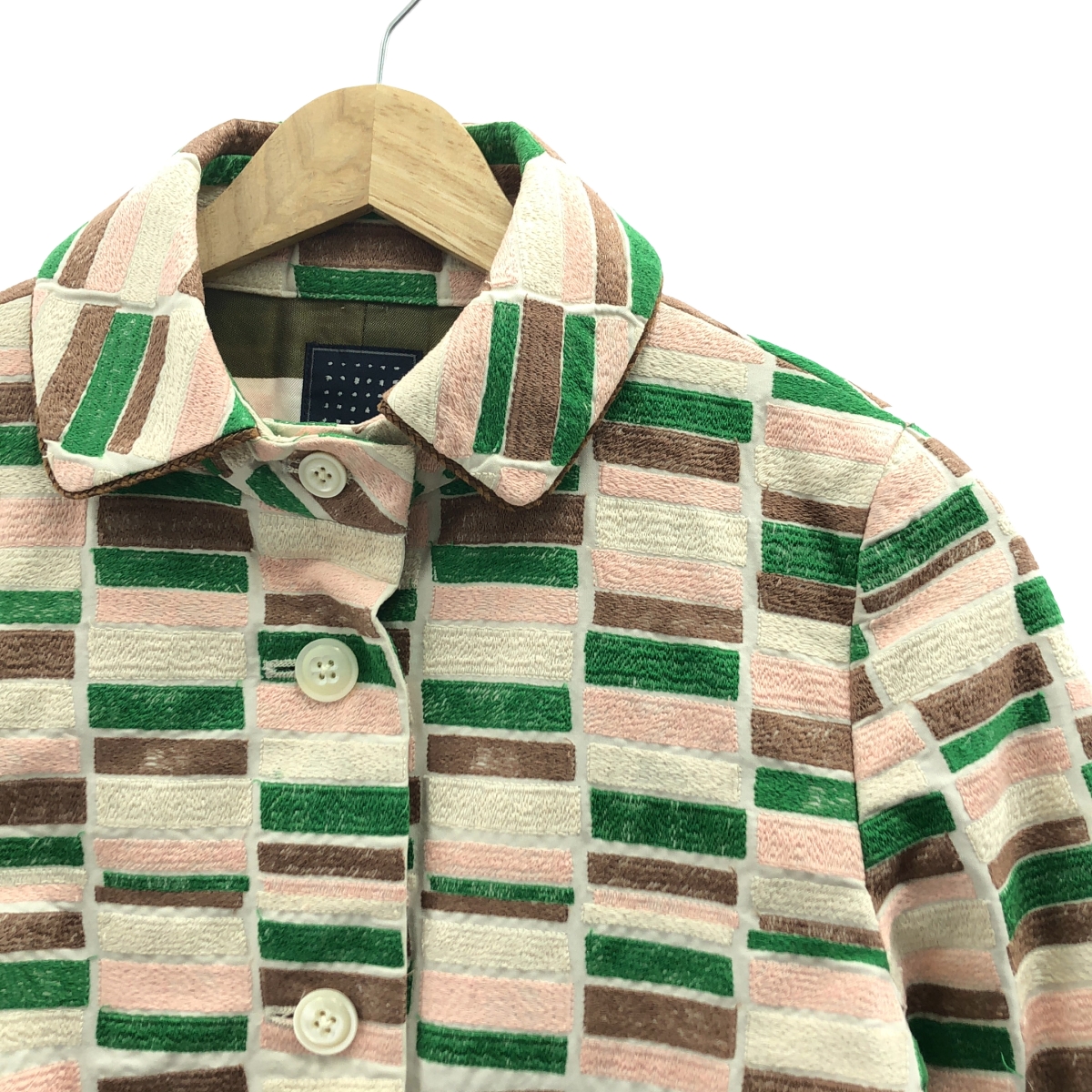 mina perhonen / ミナペルホネン lake レイク / 刺しゅう スプリングコート