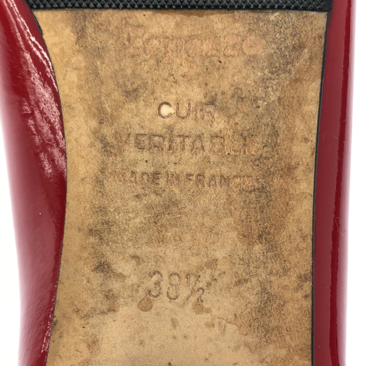 repetto / レペット パテントレザー ポインテッドトゥ パンプス