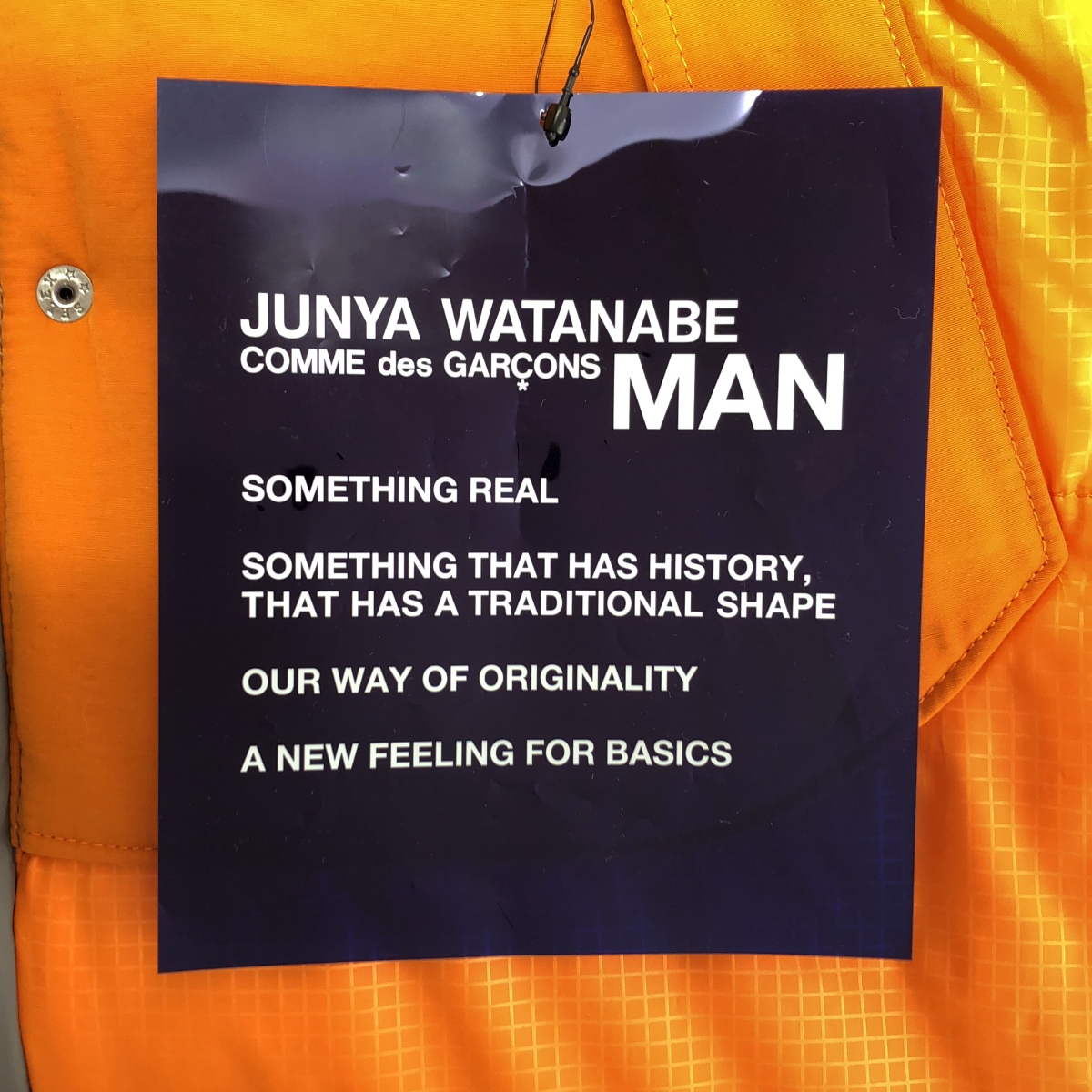 JUNYAWATANABE COMMEdesGARCONS MAN / ジュンヤワタナベマン × THE NORTH FACE / ダブルネーム Sleeping Bag カスタム ダウン コート