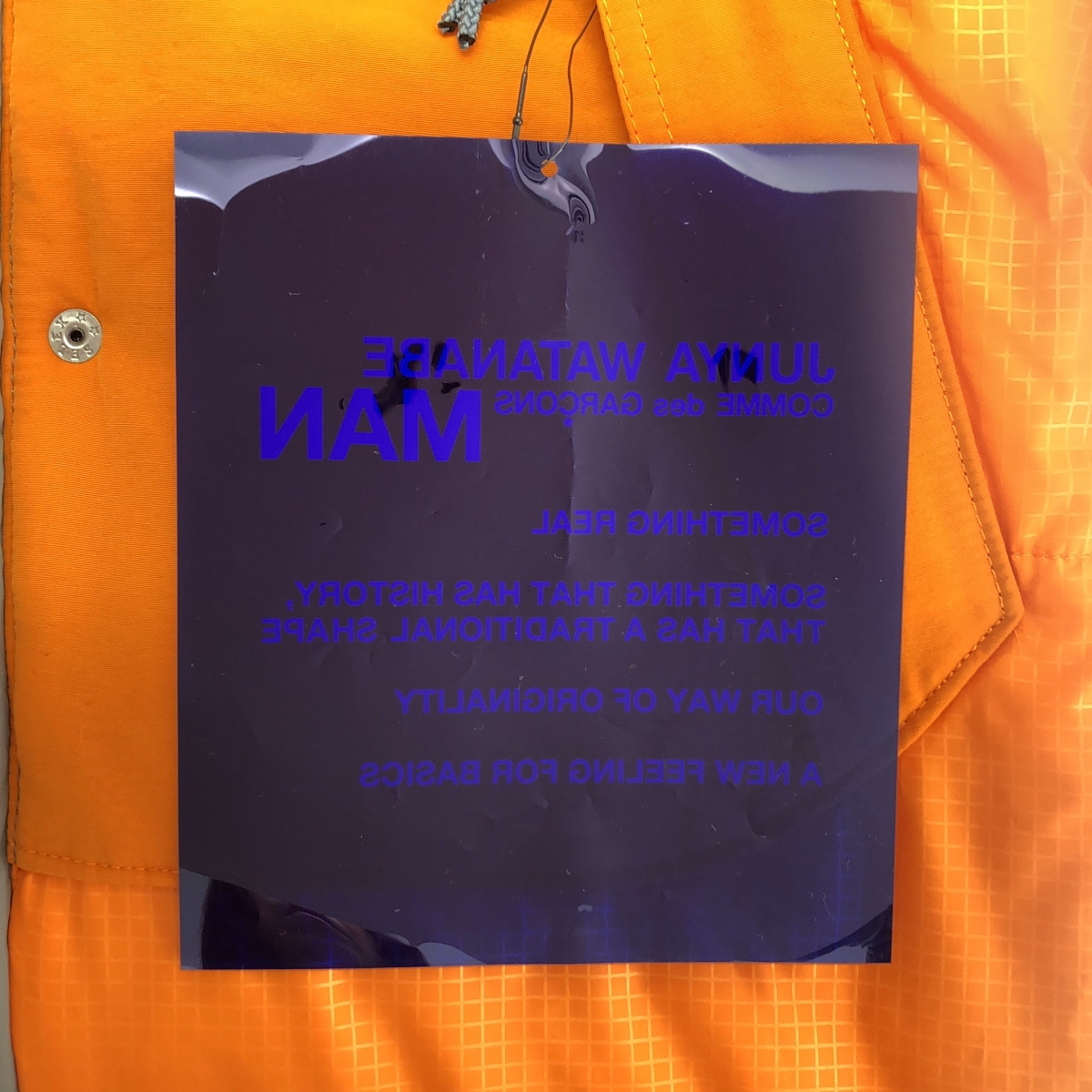 JUNYAWATANABE COMMEdesGARCONS MAN / ジュンヤワタナベマン × THE NORTH FACE / ダブルネーム Sleeping Bag カスタム ダウン コート