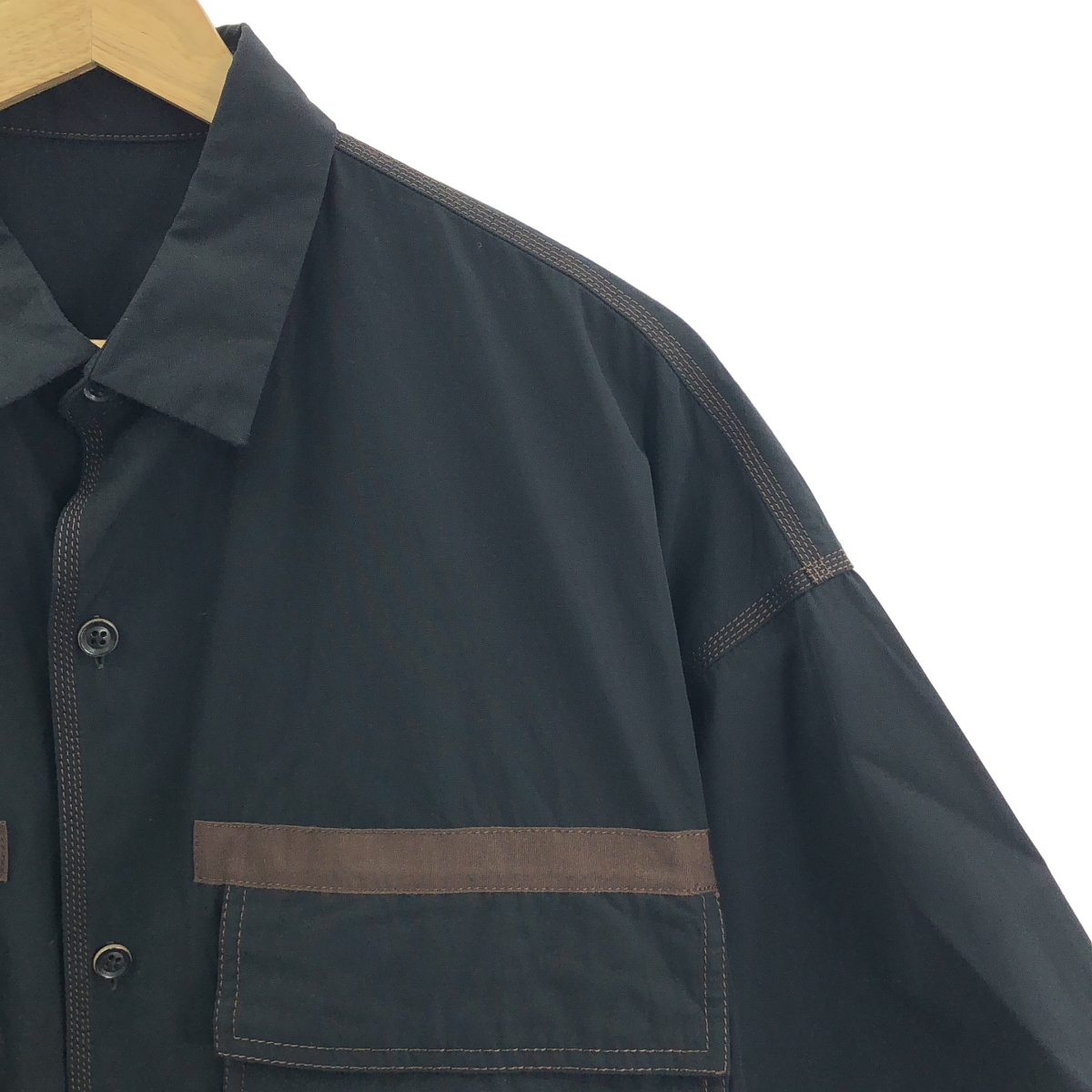 TOMORROWLAND / トゥモローランド コットン ショートスリーブ ビッグシャツ