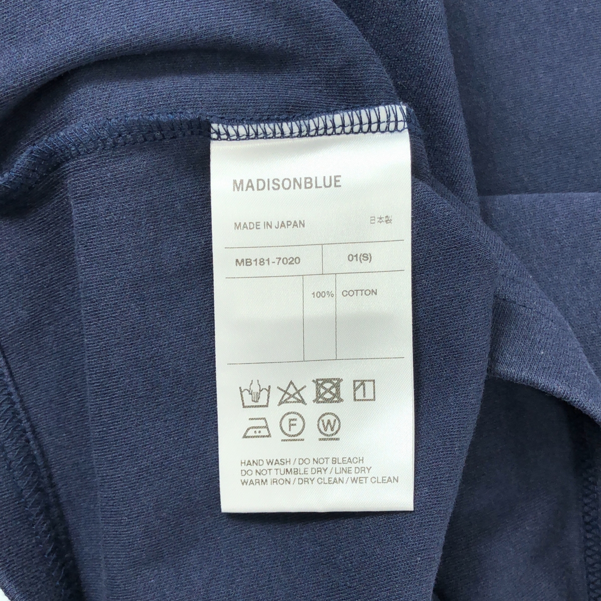 MADISON BLUE / マディソンブルー CREW NECK SLEEVELESS TEE / ノースリーブ カットソー