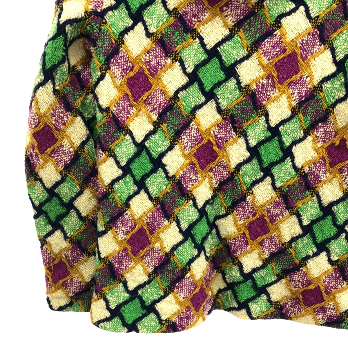 JUNYA WATANABE COMME des GARCONS / ジュンヤワタナベ 推定90-00s アーガイル ツイード ハイネック プルオーバー