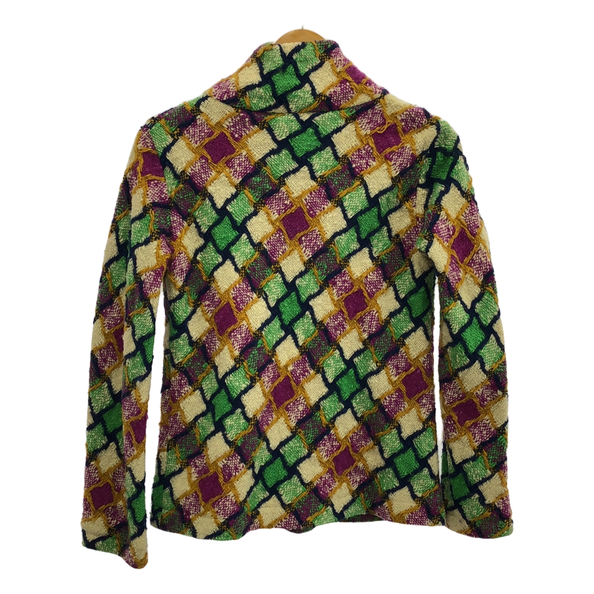 JUNYA WATANABE COMME des GARCONS / ジュンヤワタナベ 推定90-00s アーガイル ツイード ハイネック プルオーバー