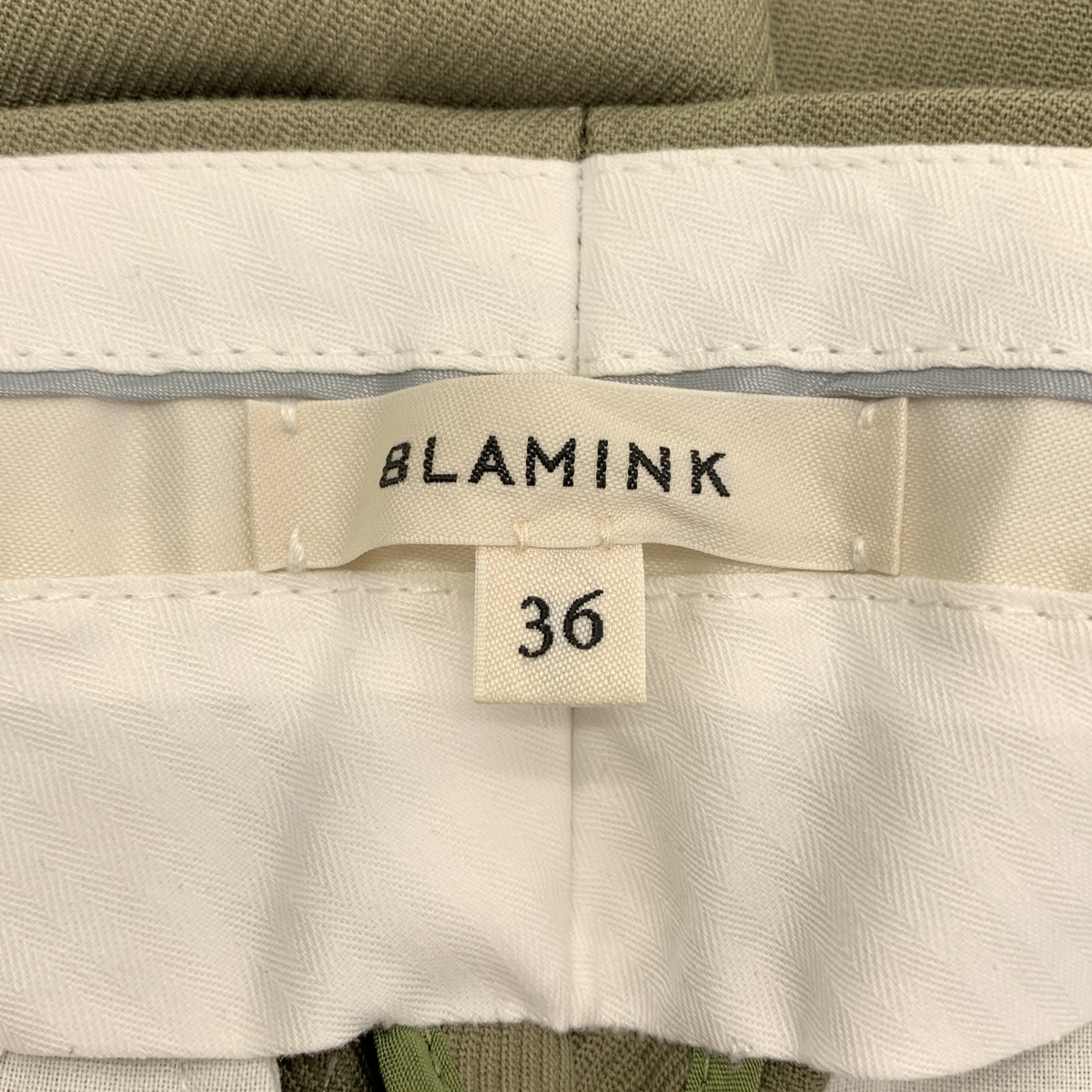 BLAMINK / ブラミンク コットン スラックス パンツ