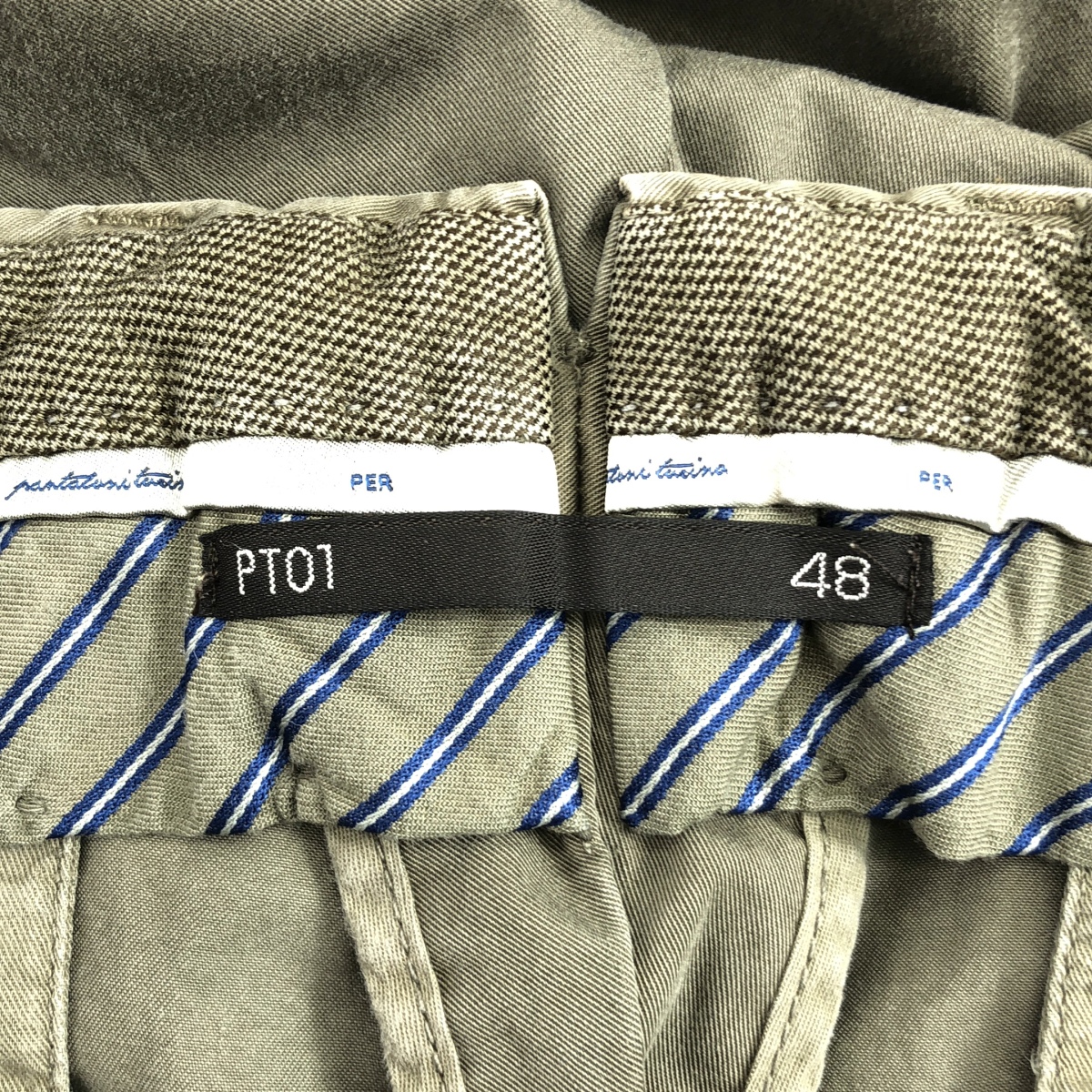 PT01 / ピーティーゼロウーノ × BEAMS F / ビームスエフ EVO FIT / チノ スラックス パンツ