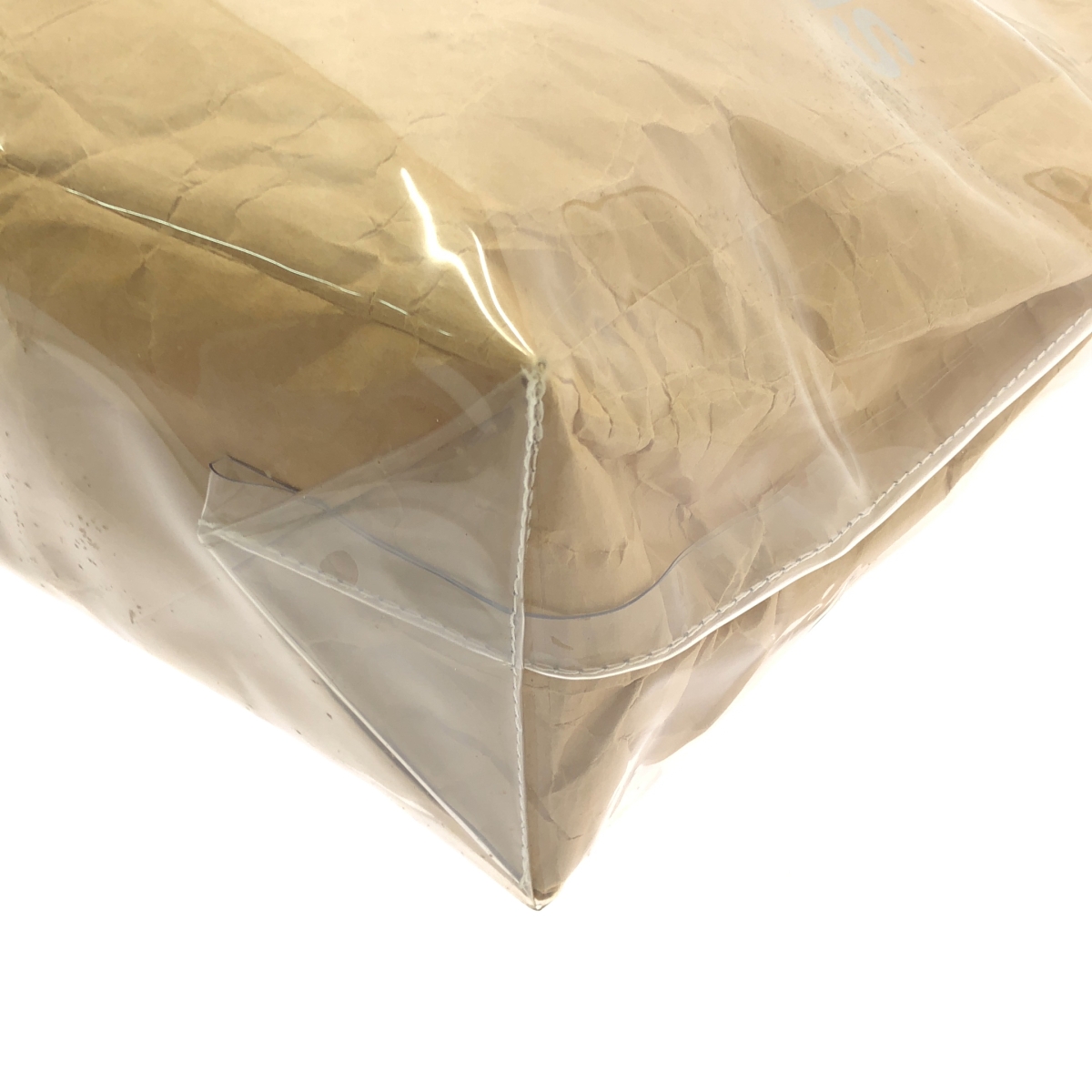 COMME des GARCONS / コムデギャルソン PVC ロゴ トートバッグ