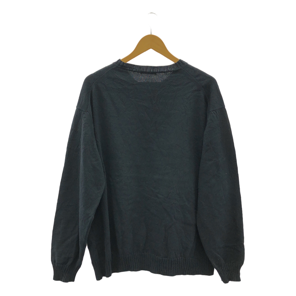 AURALEE / オーラリー WRINKLED DRY COTTON KNIT P/O シワ加工 コットン クルーネックニット
