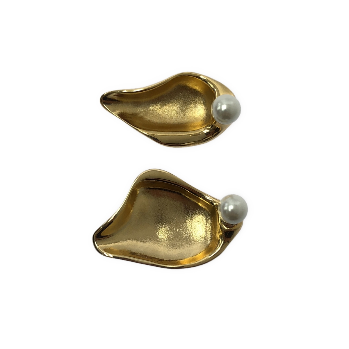 Mame Kurogouchi / マメクロゴウチ Organic motif Brass Earrings オーガニック モチーフ ブラス イヤリング ピアス 両耳用