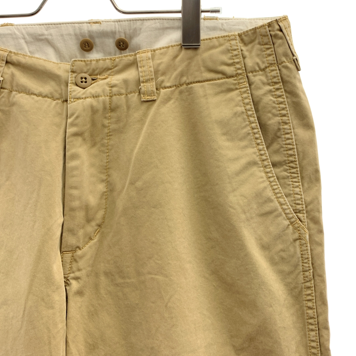 MASTER&CO / マスターアンドコー ベルト付き コットン チノ パンツ