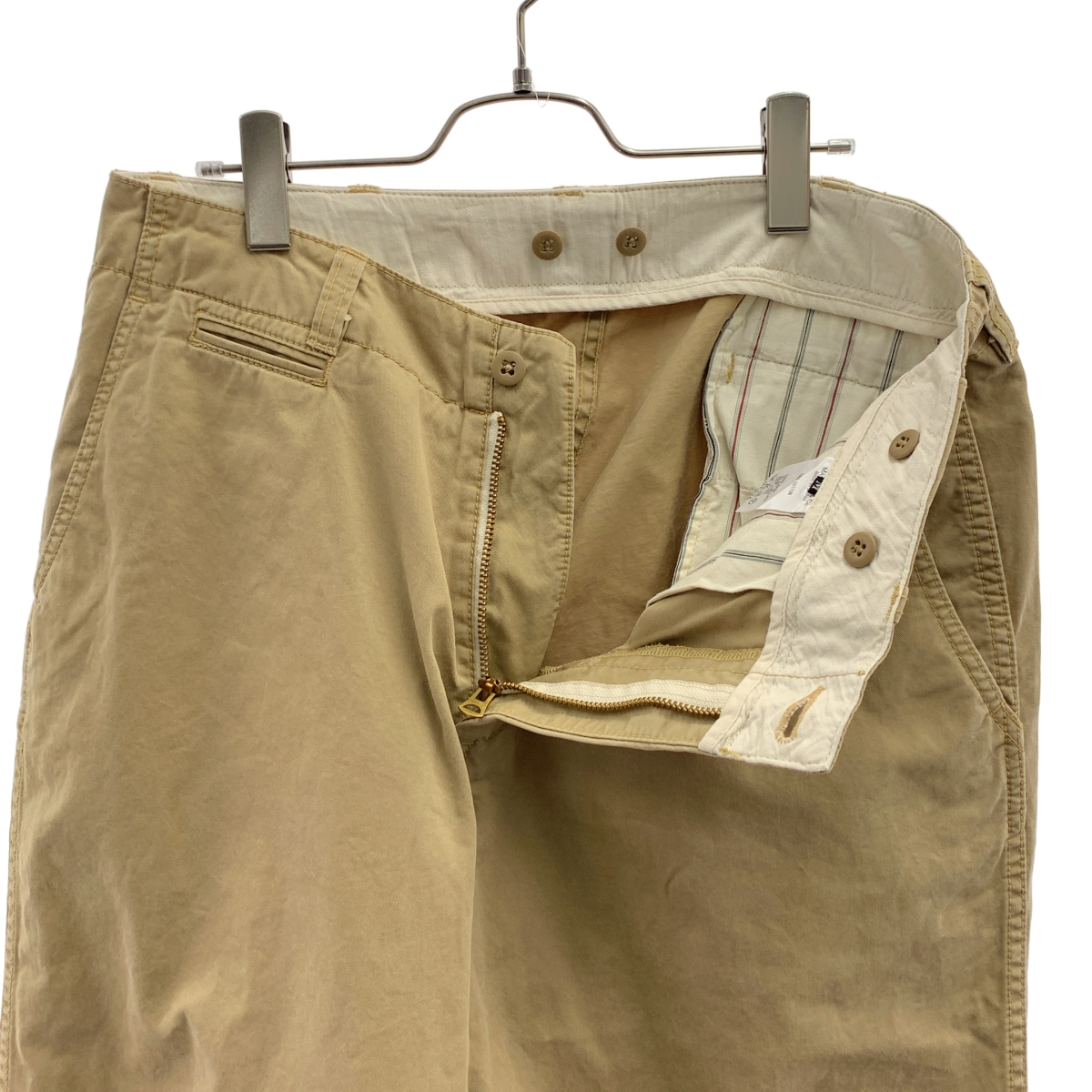 MASTER&CO / マスターアンドコー ベルト付き コットン チノ パンツ