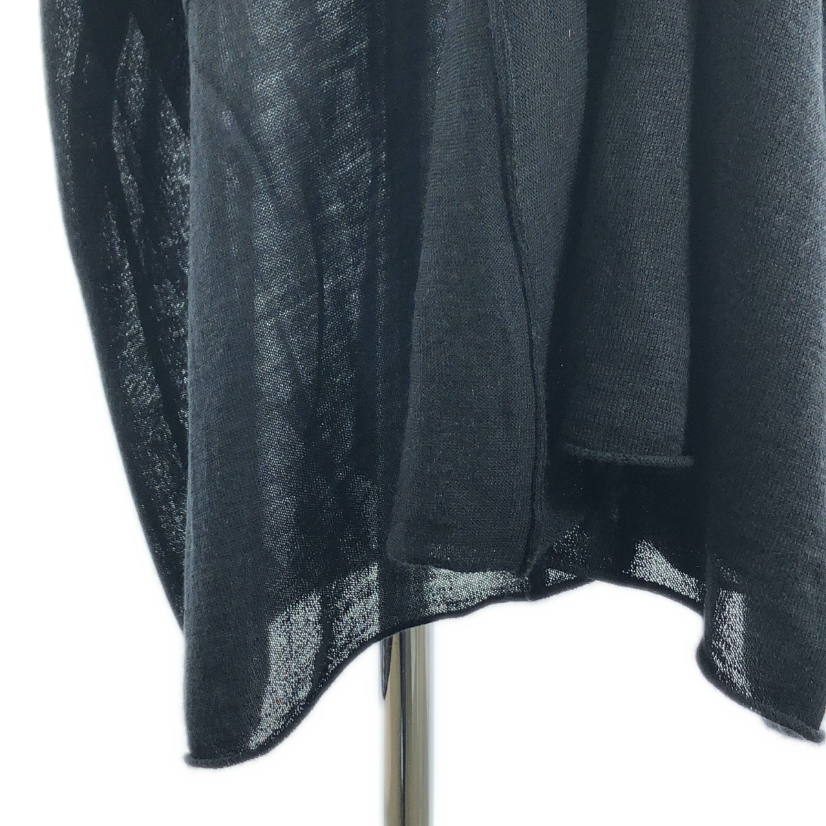 LIMI feu / リミフゥ アクリル シルク混 ロングカーディガン