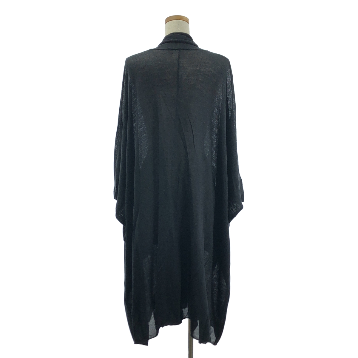 LIMI feu / リミフゥ アクリル シルク混 ロングカーディガン