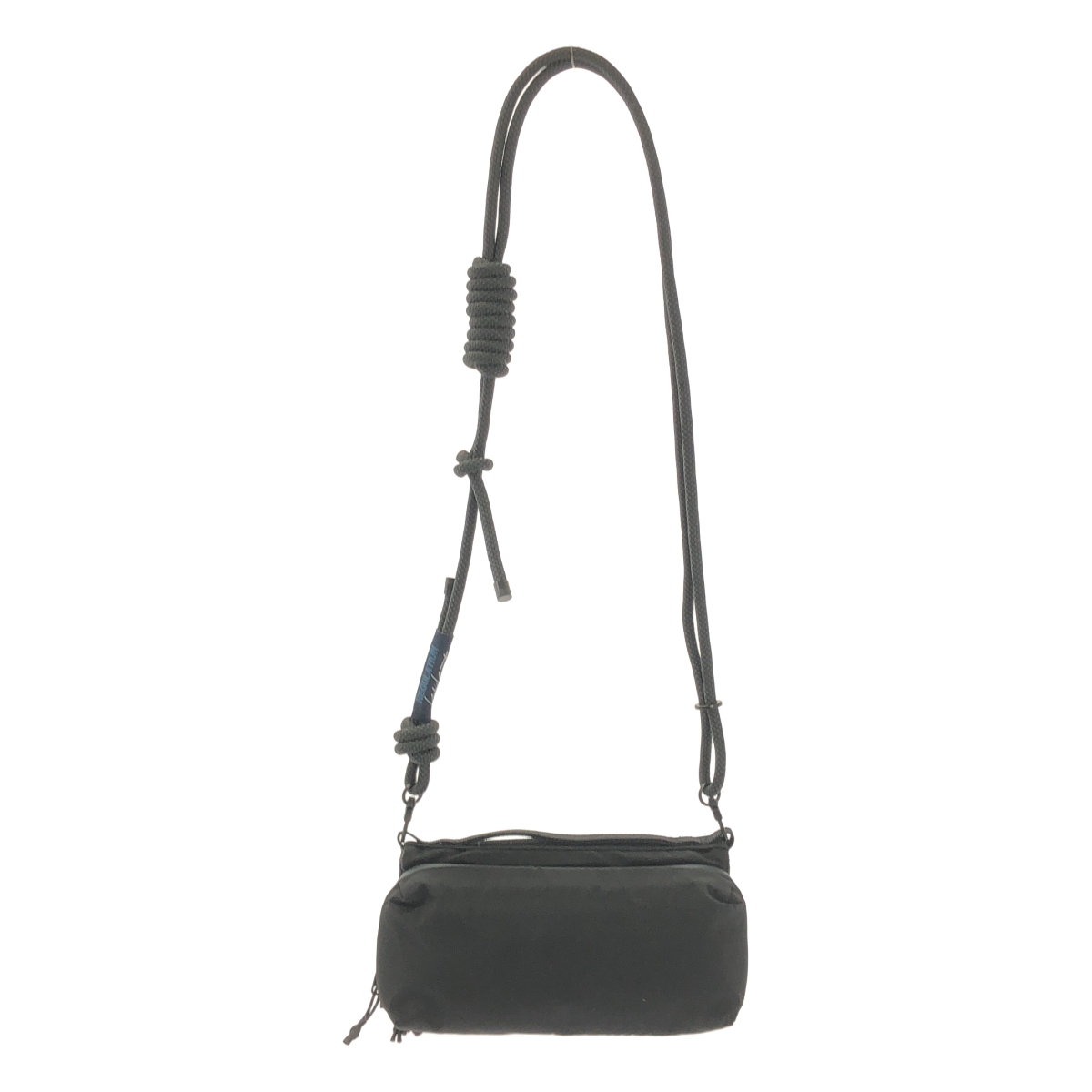 REGULATION Yohji Yamamoto / レギュレーションヨウジヤマモト × Topologie / トポロジー TECH SATEEN BOTTLE SACOCHE / ロゴ ショルダーバッグ