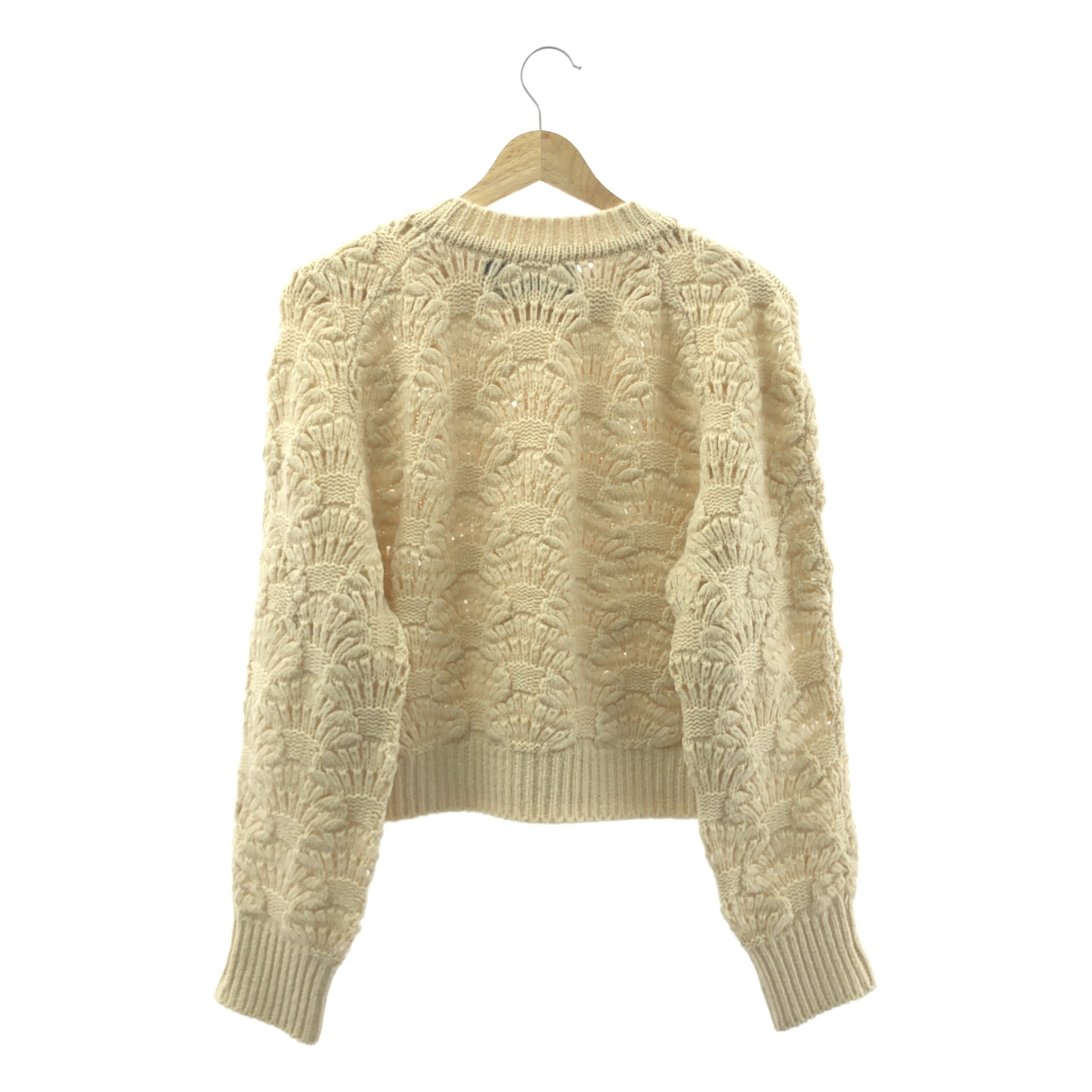 PHOTOCOPIEU / フォトコピュー CROCHET SWEATER LILA / アルパカ ウール クロシェニット ニット セーター