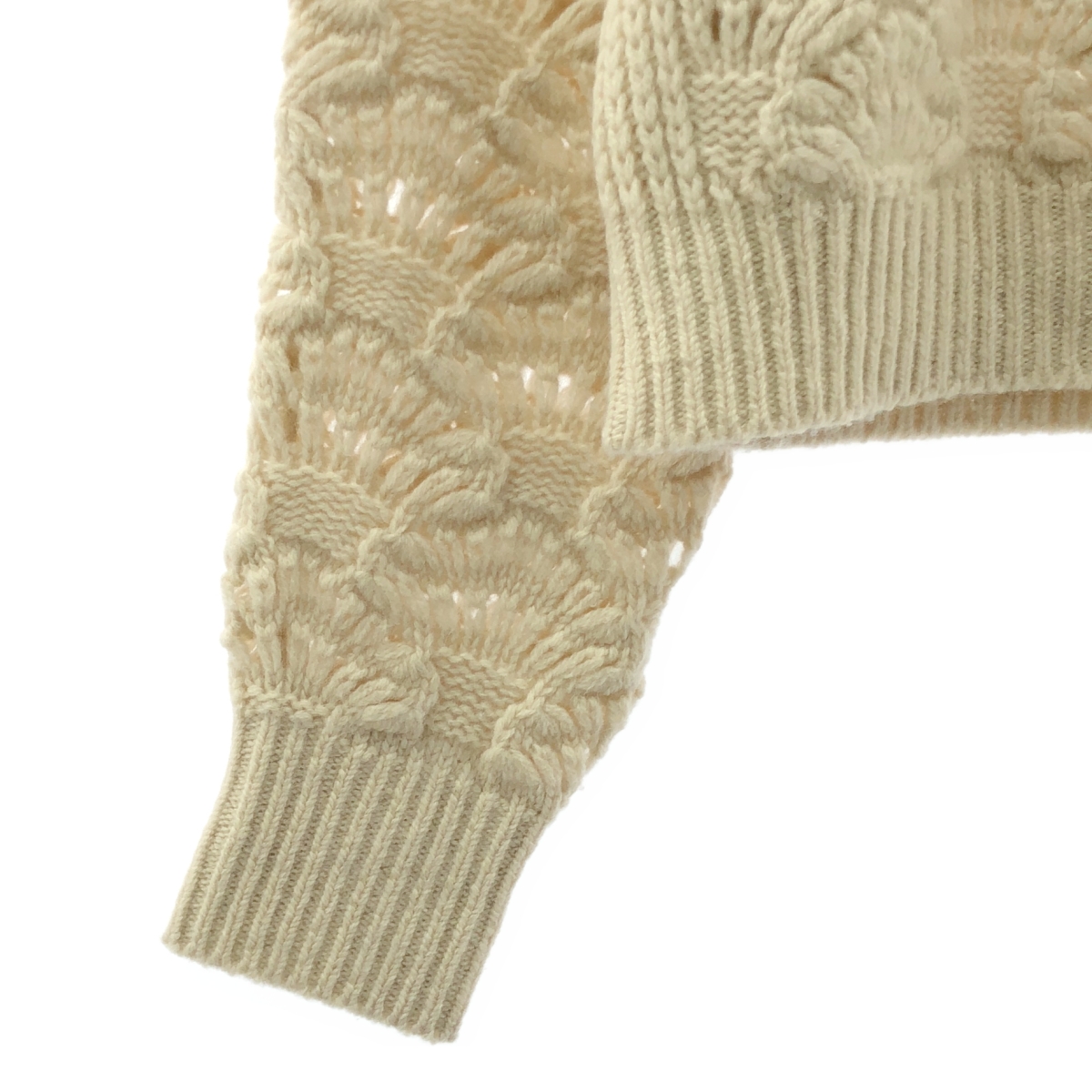 PHOTOCOPIEU / フォトコピュー CROCHET SWEATER LILA / アルパカ ウール クロシェニット ニット セーター