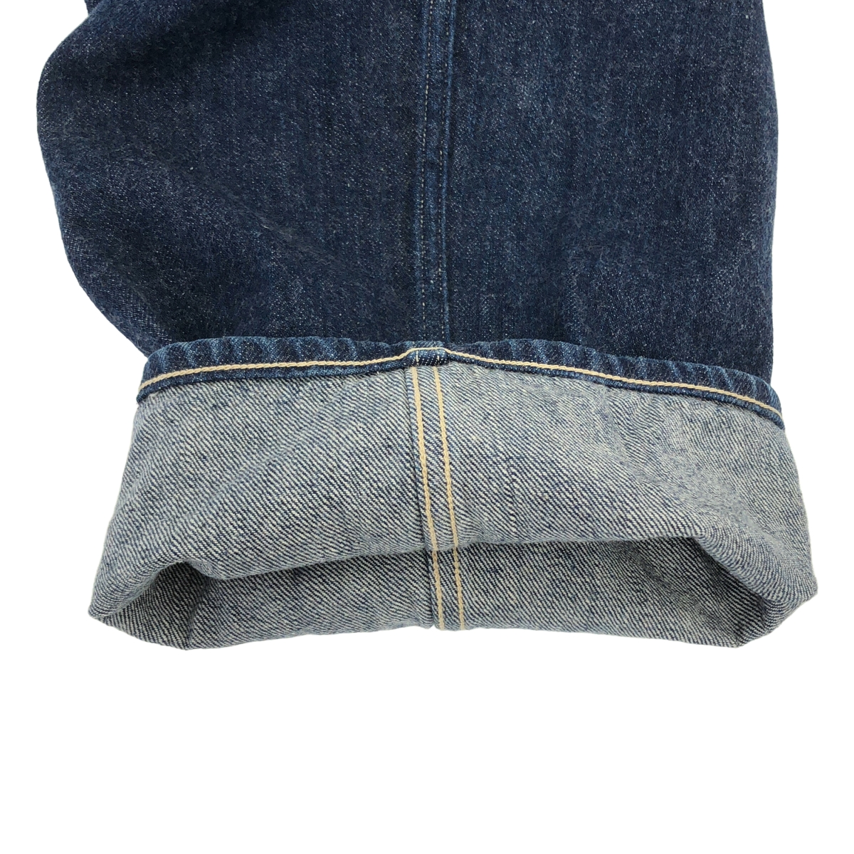 COMOLI / コモリ デニム ベルテッドパンツ