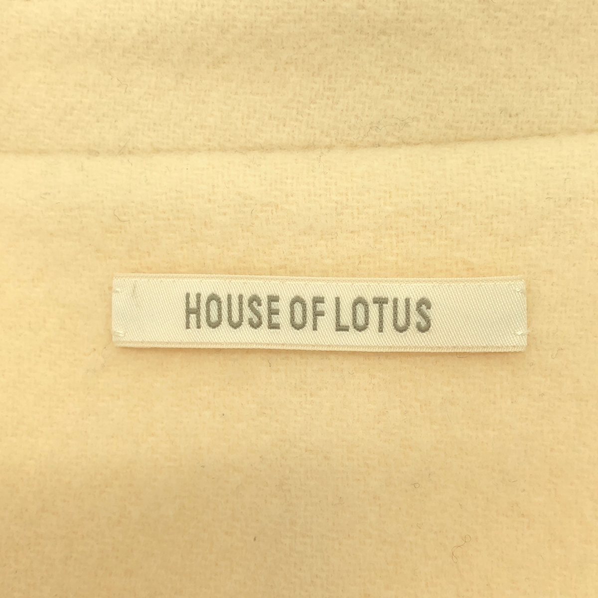 HOUSE OF LOTUS / ハウスオブロータス ダブルビーバー オーバーサイズ Pコート