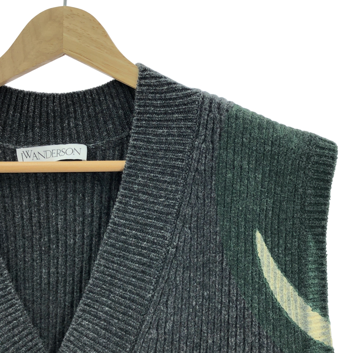 JW Anderson / ジェイダブルアンダーソン ウール アップル Vネック ニット ベスト