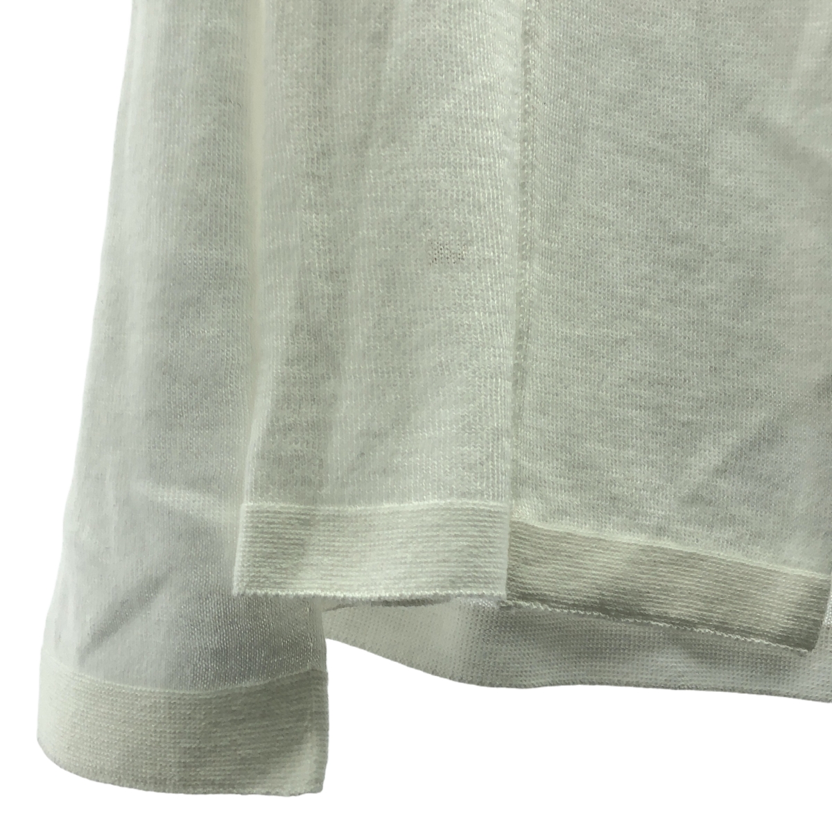 45r / フォーティファイブアール ホール超ガーゼの45色カシュクール コットンニット カーディガン