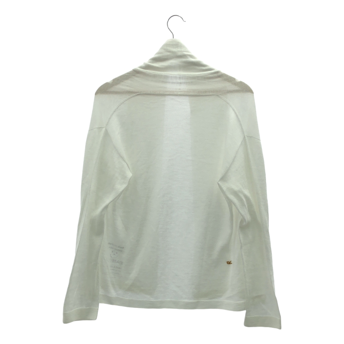 45r / フォーティファイブアール ホール超ガーゼの45色カシュクール コットンニット カーディガン