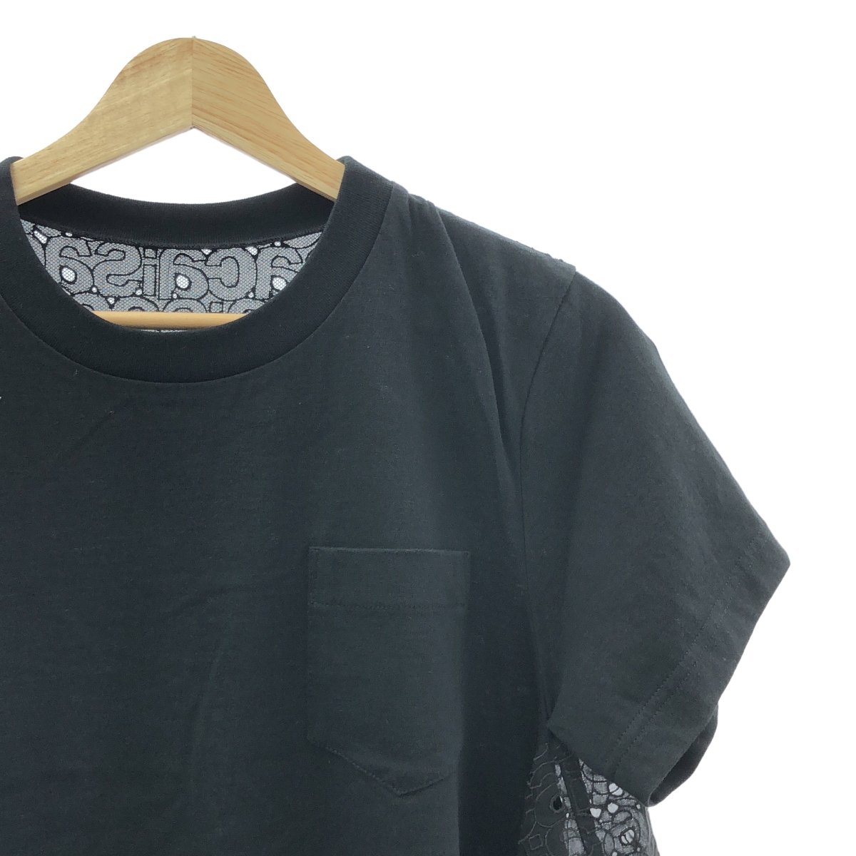 sacai / サカイ Embroidery T-Shirt ロゴ コットン クルーネックカットソー