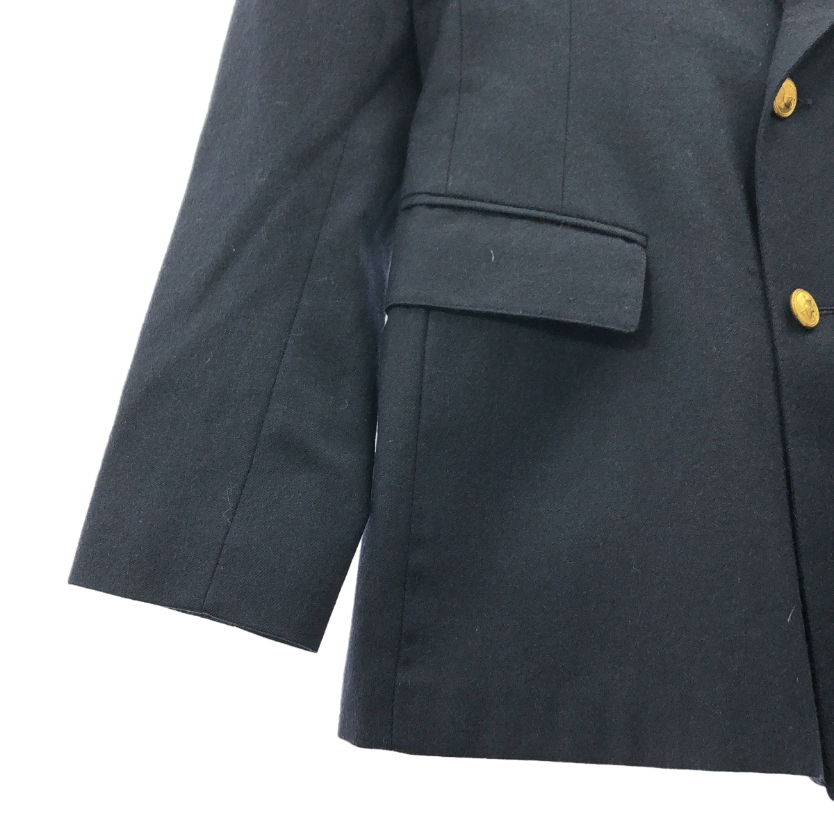 その他 1980s ヴィンテージ 緑タグ 金ボタン 紺ブレ ブレザー テーラードジャケット