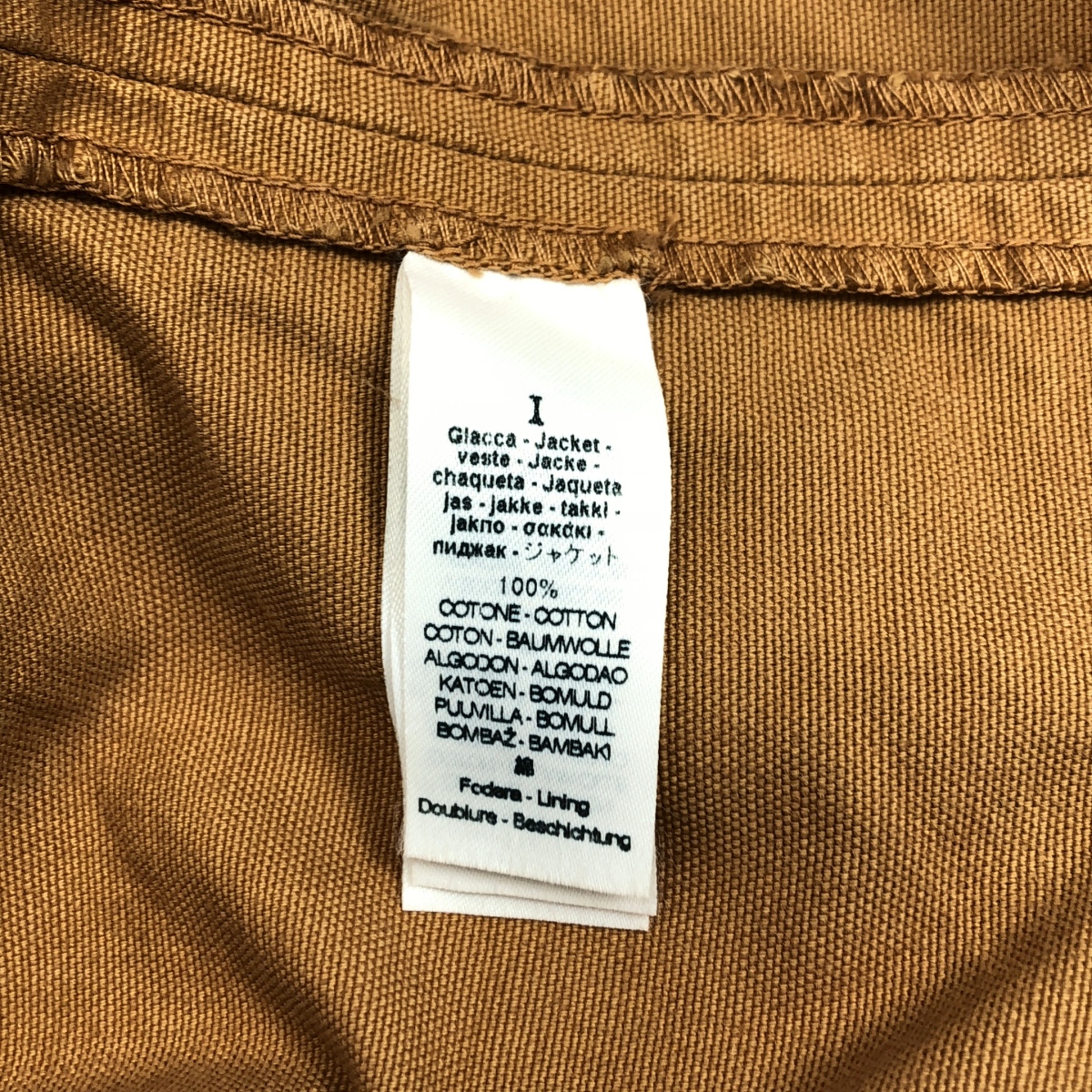 その他 コットン バンドカラー シャツ ジャケット