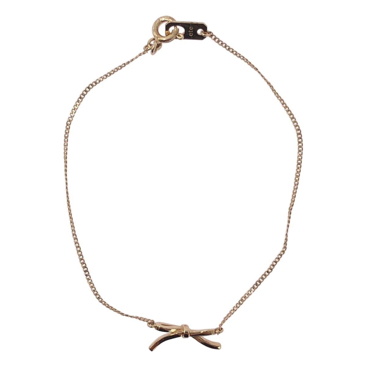 ete / エテ レイヤード リボン ブレスレット