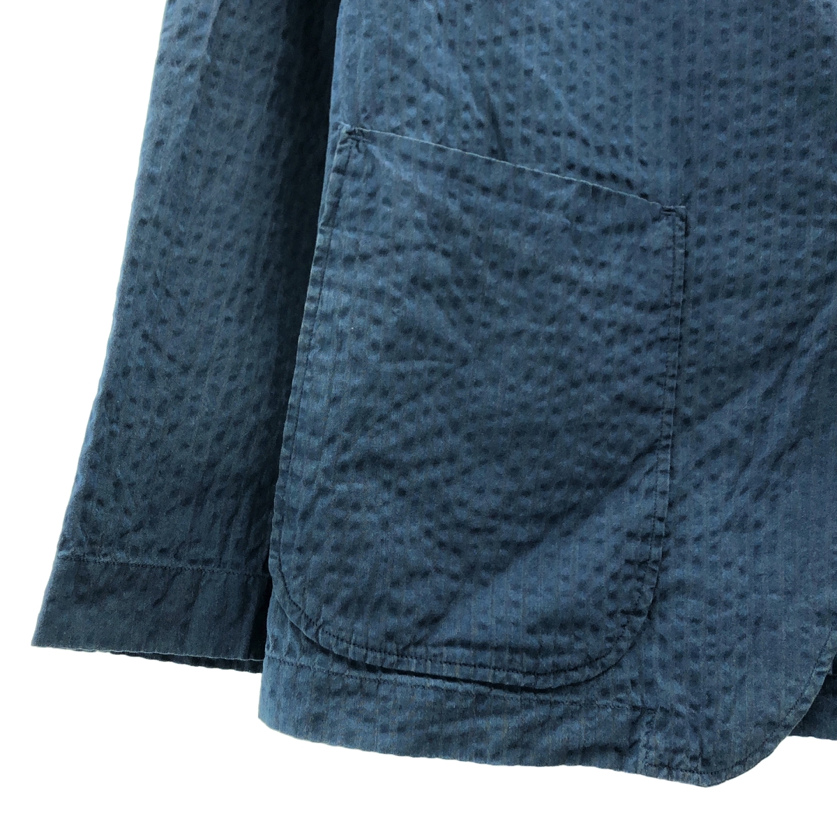 LARDINI / ラルディーニ JMAMA コットン シアサッカー 3B テーラードジャケット