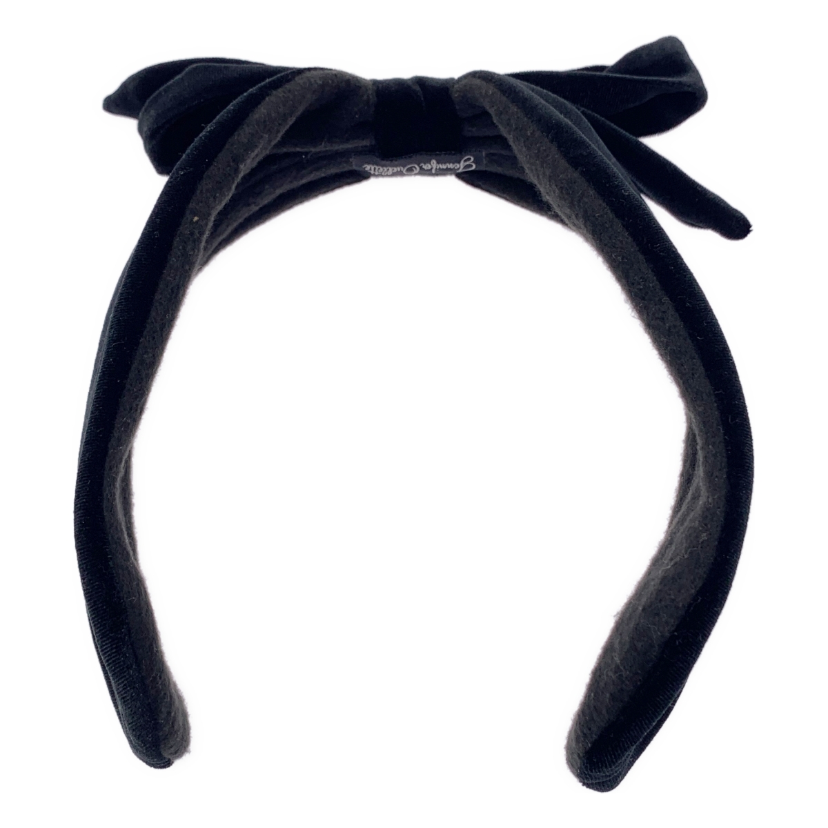 その他 【Jennifer Ouellette / ジェニファーオーレット】 リボン ベロア カチューシャ ヘアバンド