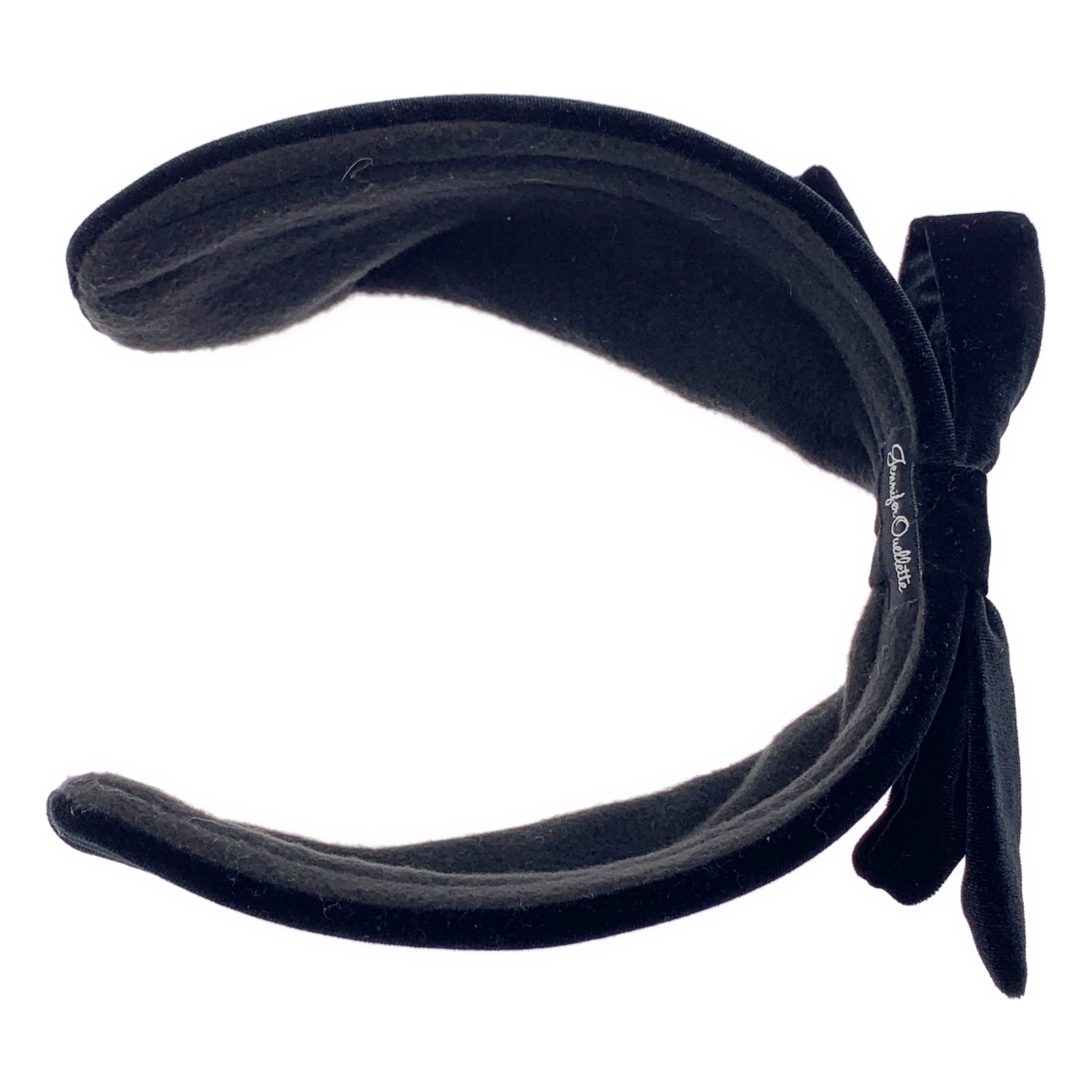その他 【Jennifer Ouellette / ジェニファーオーレット】 リボン ベロア カチューシャ ヘアバンド