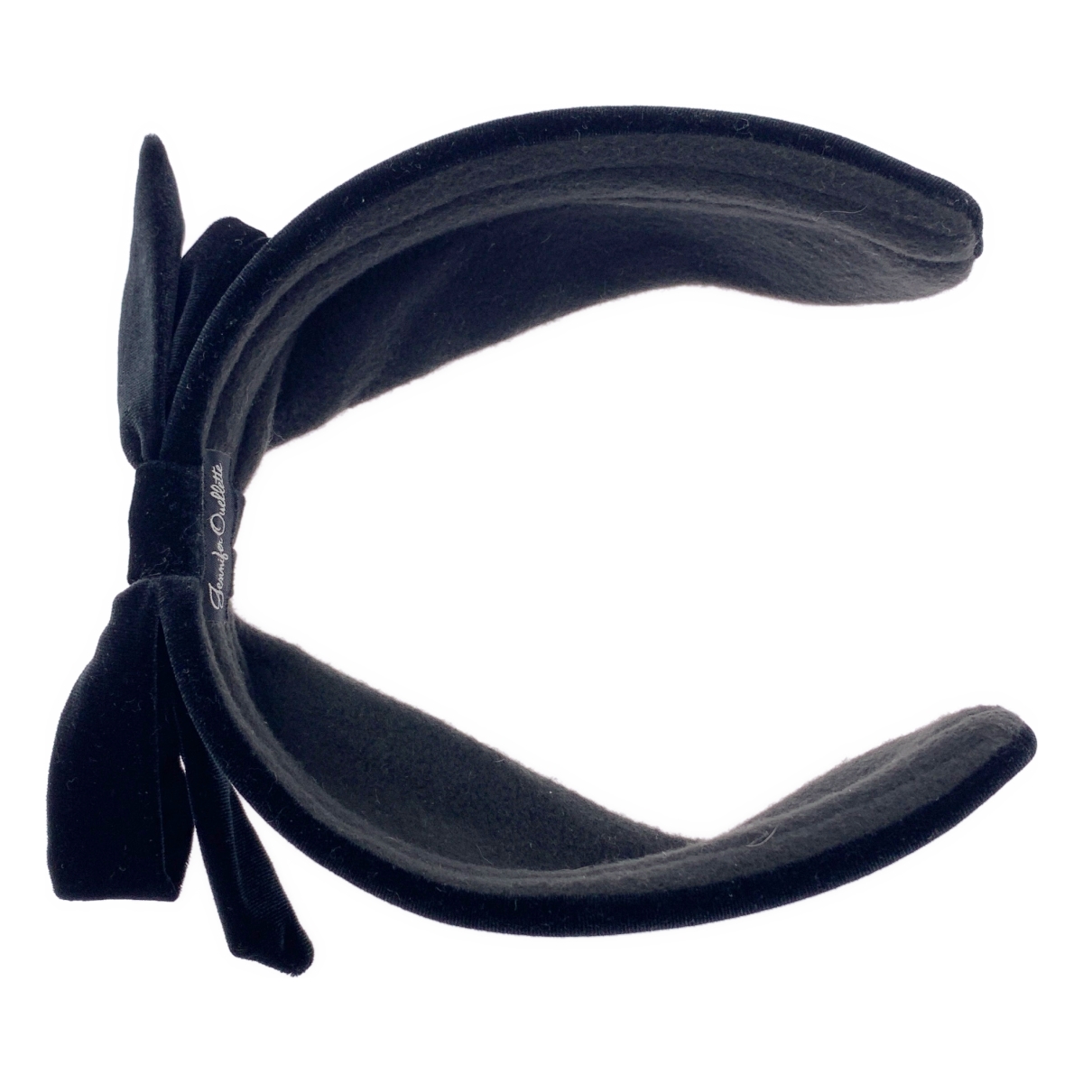 その他 【Jennifer Ouellette / ジェニファーオーレット】 リボン ベロア カチューシャ ヘアバンド
