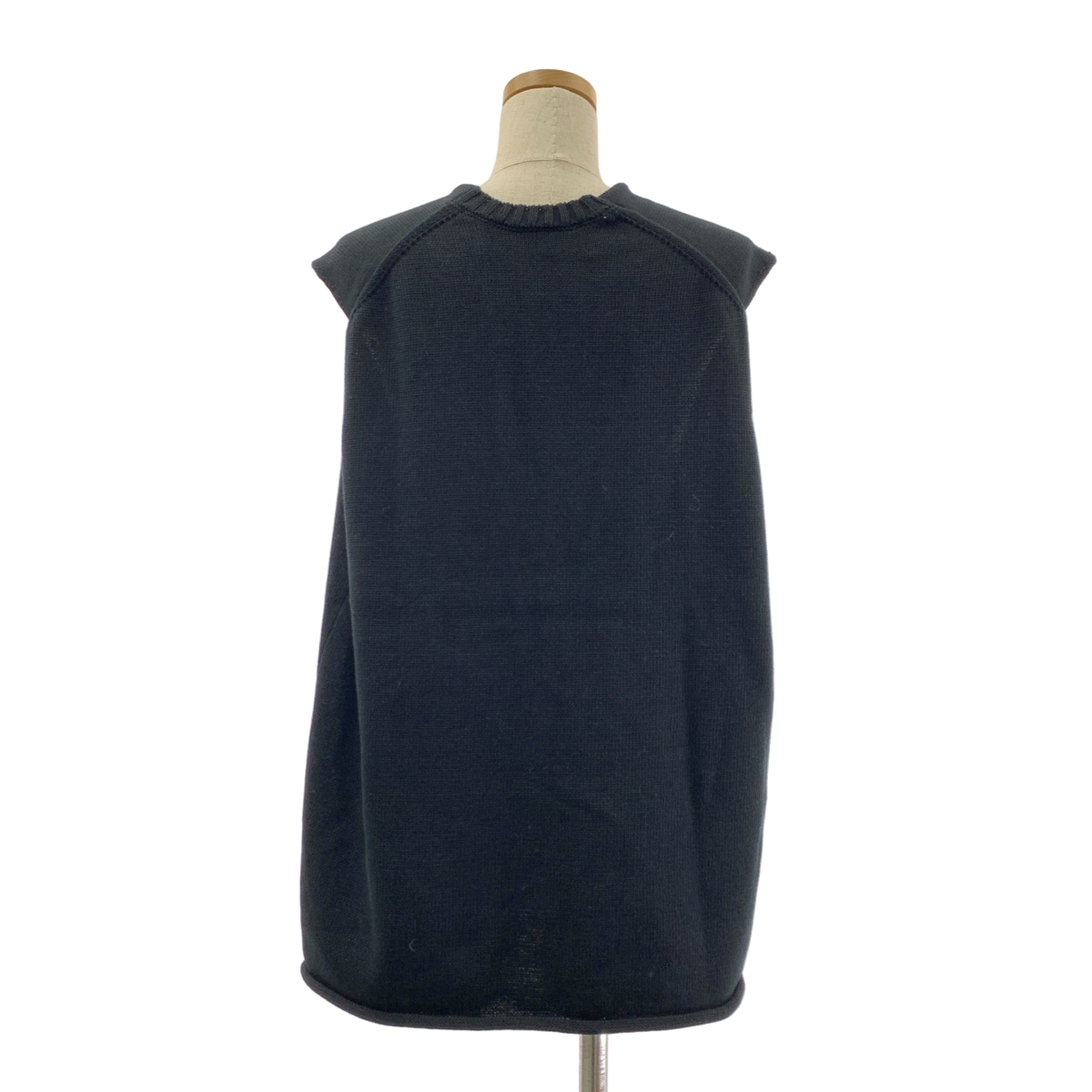 INSCRIRE / アンスクリア コットン オーバーシルエット ニット ベスト