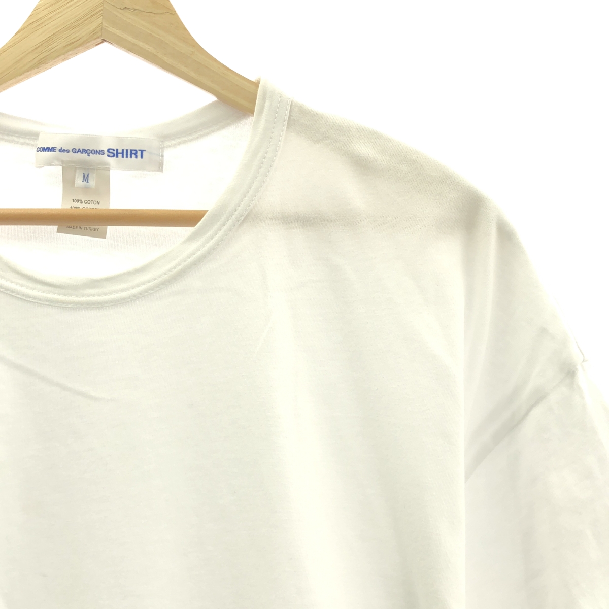 COMME des GARCONS SHIRT / コムデギャルソンシャツ T-shirt with ruffles ラッフルディティール カットソー